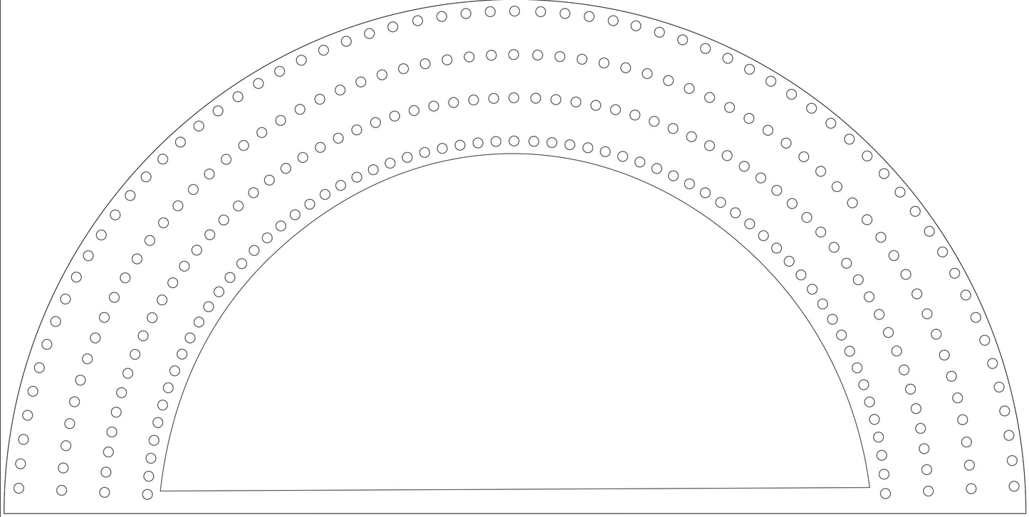 Arch - 48 Inch, 4 Rows