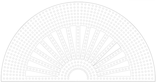 Arch - 48 Inch, 7 Row Arch With Fan