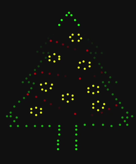 Evergreen Ribbon Tree